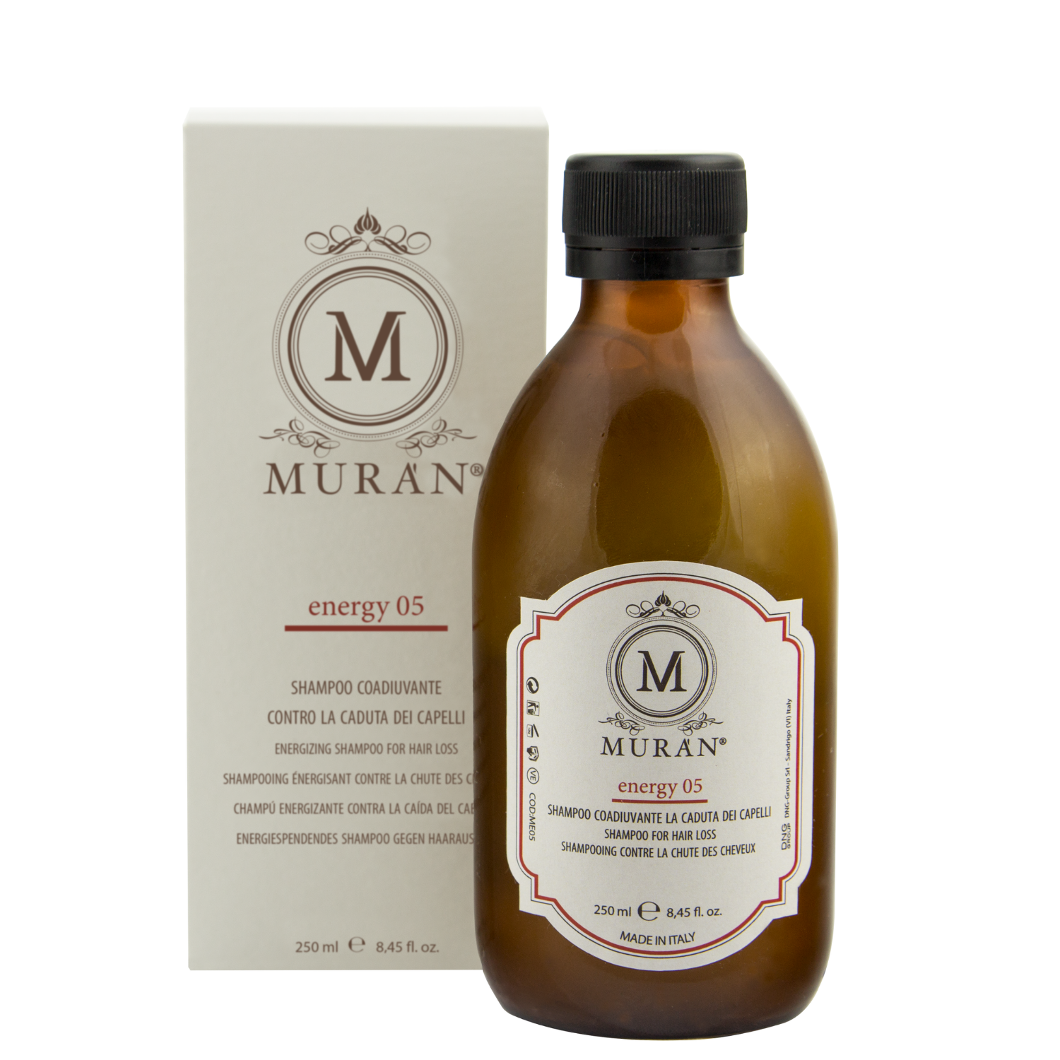 MURÀN – Shampoo Energy 05 Anti-Queda 250ml
